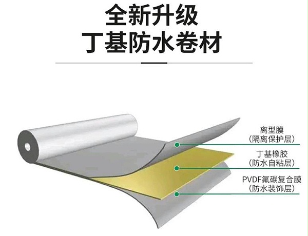 丁基防水胶带层级材料